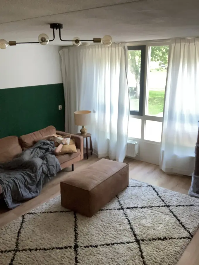 Winnifred Noorlander at home on the couch during her concussion recovery